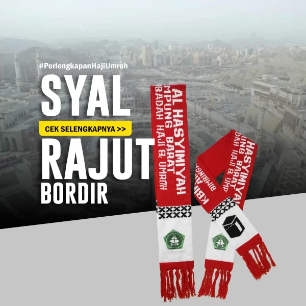 Syal Rajut Bordir